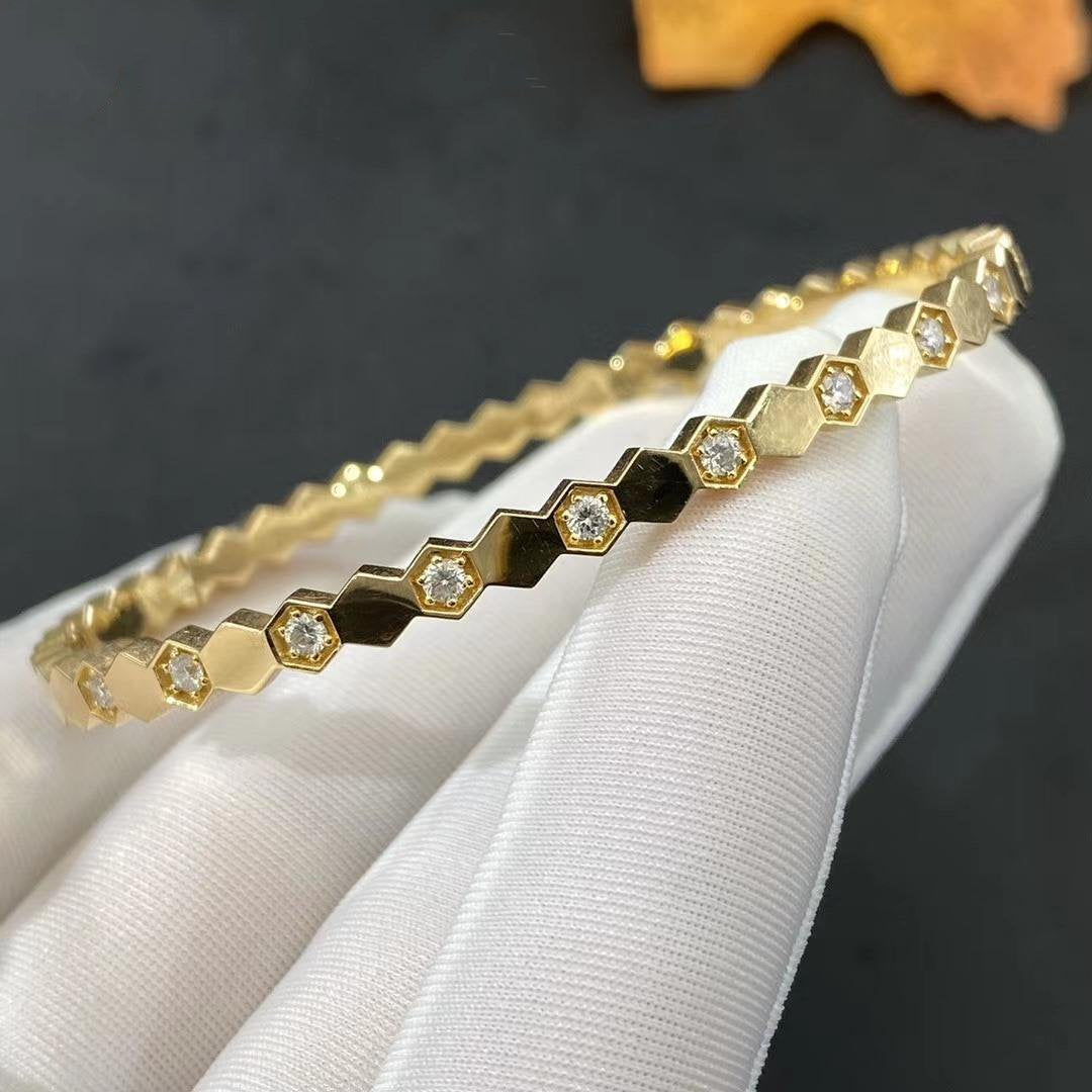 [Love More]BEE LOVE GOLD DIAMOND BRACELET