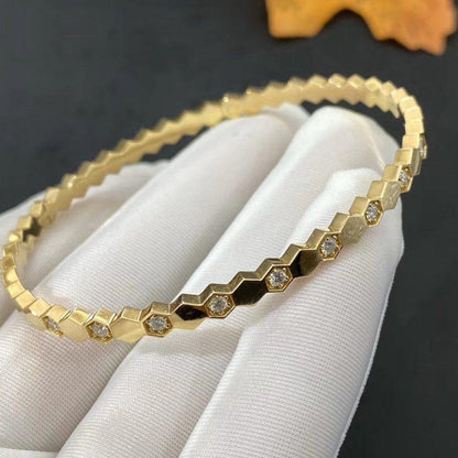 [Love More]BEE LOVE GOLD DIAMOND BRACELET