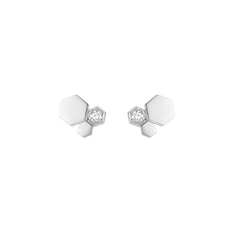 [Love More]BEE LOVE SILVER DIAMOND EARRINGS