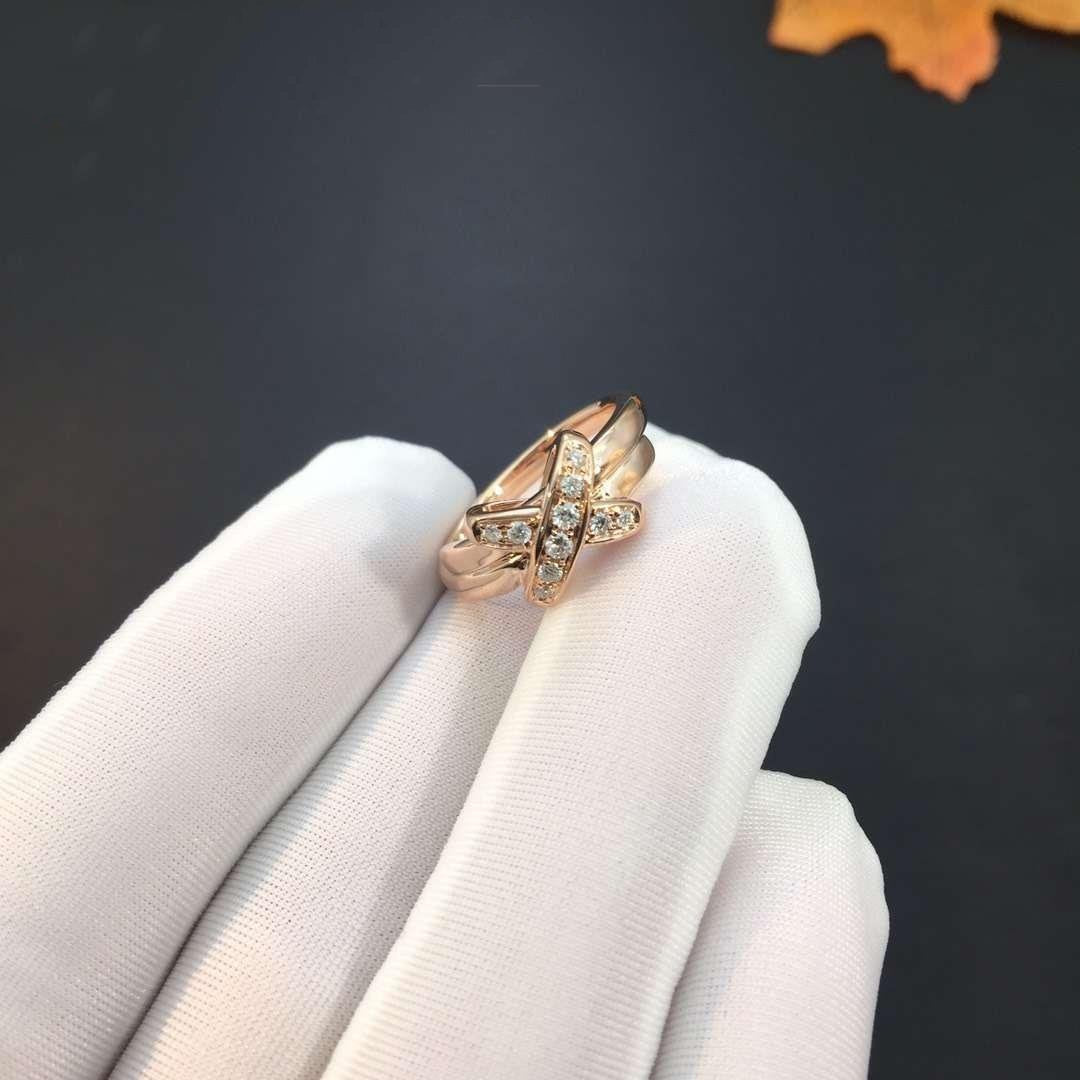 [Love More]JEUX DE PINK GOLD DIAMOND RING