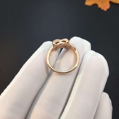 [Love More]JEUX DE PINK GOLD DIAMOND RING