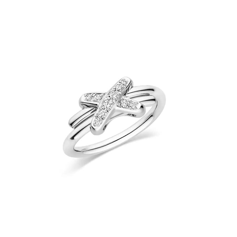 [Love More]JEUX DE SILVER DIAMOND RING