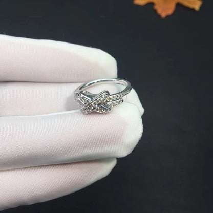 [Love More]JEUX DE SILVER DIAMOND RING