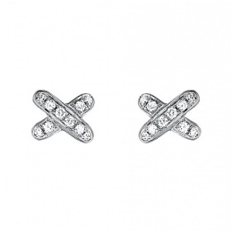 [Love More]JEUX DE DIAMOND EARRINGS