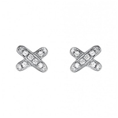 [Love More]JEUX DE DIAMOND EARRINGS