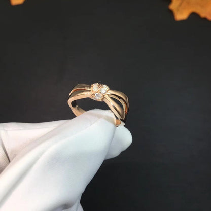 [Love More]LIENS RING PINK GOLD DIAMOND