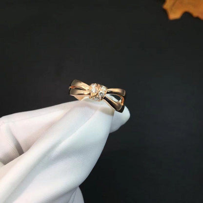 [Love More]LIENS RING PINK GOLD DIAMOND