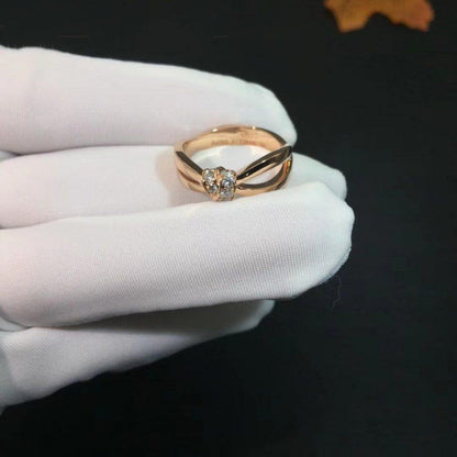 [Love More]LIENS RING PINK GOLD DIAMOND