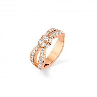 [Love More]LIENS PINK GOLD DIAMOND RING