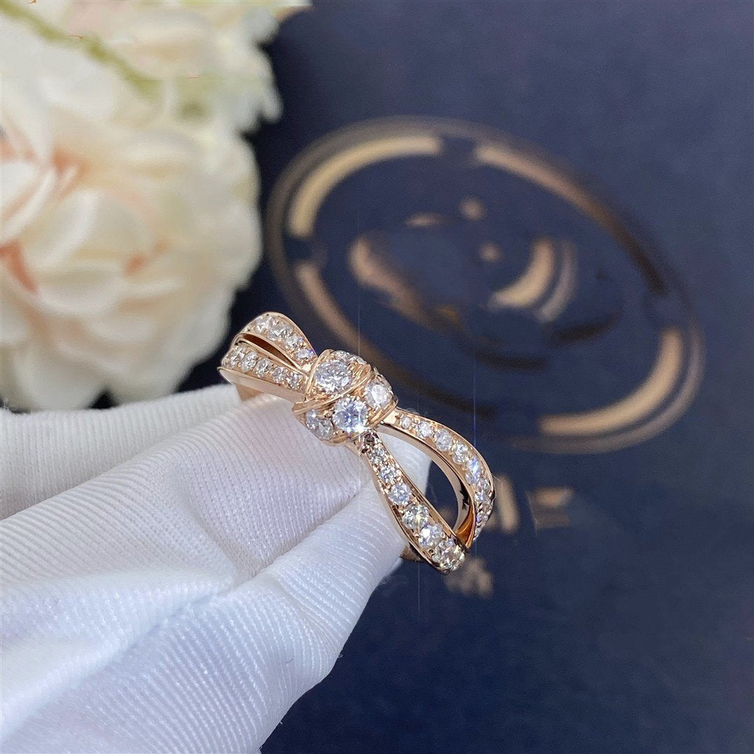 [Love More]LIENS PINK GOLD DIAMOND RING