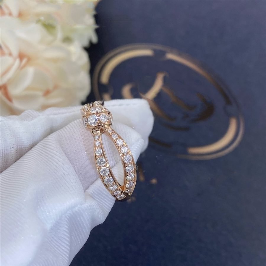 [Love More]LIENS PINK GOLD DIAMOND RING