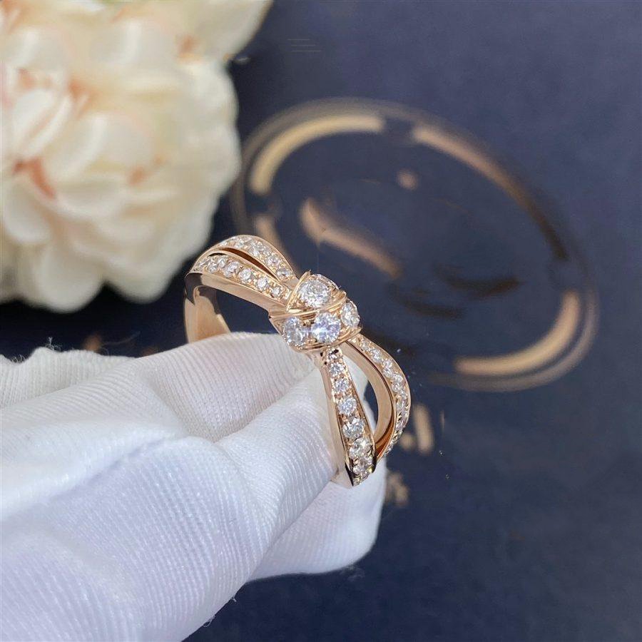 [Love More]LIENS PINK GOLD DIAMOND RING