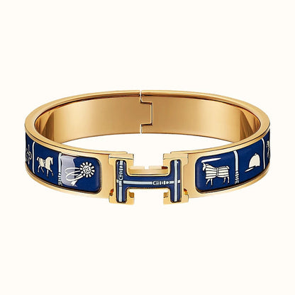 [Love More]H COUVERTURES DARK BLUE BRACELET