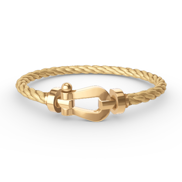 [Love More]FORCE LARGE HORSESHOE NO DIAMOND BRACELET GOLD