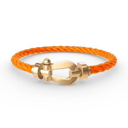 [Love More]FORCE LARGE HORSESHOE NO DIAMOND BRACELET GOLD