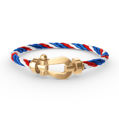 [Love More]FORCE LARGE HORSESHOE NO DIAMOND BRACELET GOLD