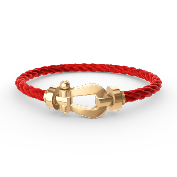 [Love More]FORCE LARGE HORSESHOE NO DIAMOND BRACELET GOLD