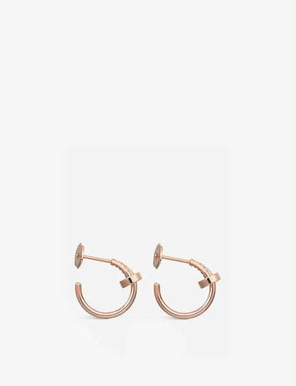 [Love More]JUSTE EARRINGS PINK GOLD