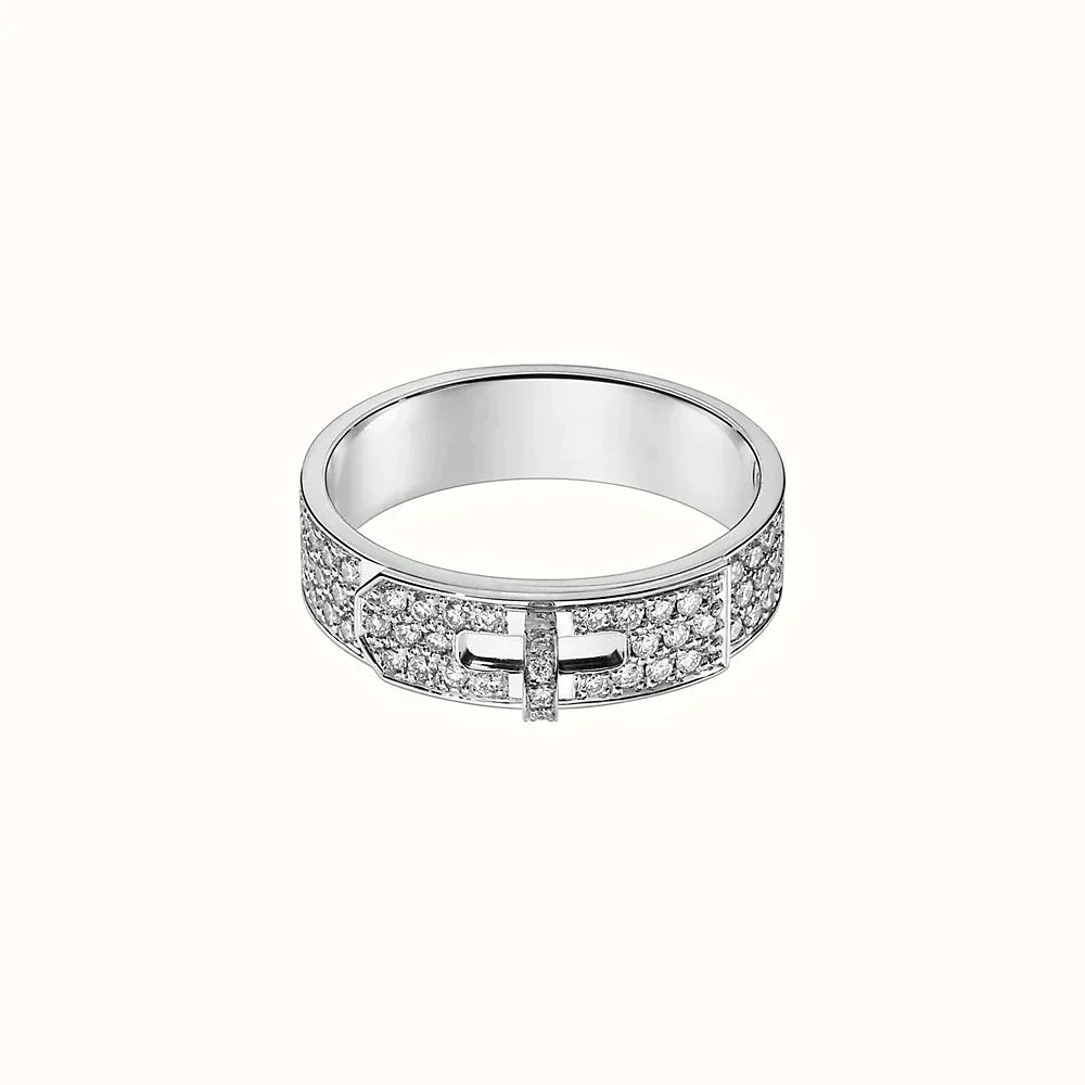 [Love More]KELLY SILVER DIAMOND RING