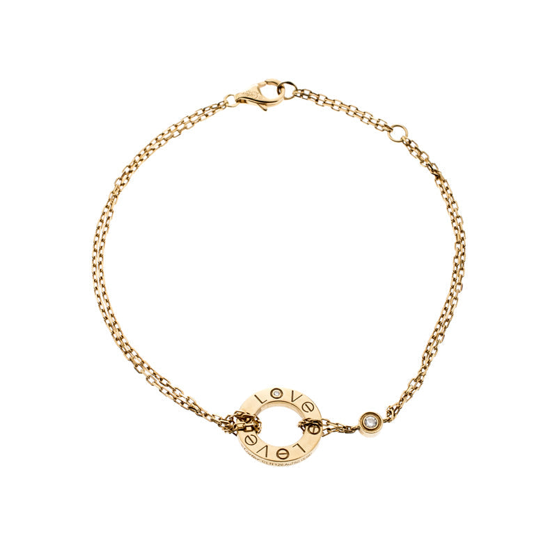 [Love More]LOVE BRACELET 2 DIAMOND