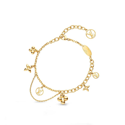 [Love More]BLOOMING PINK GOLD MOP BRACELET