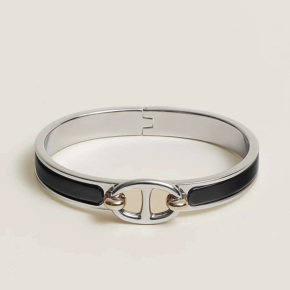 [Love More]CLIC CHAINE SILVER BRACELET