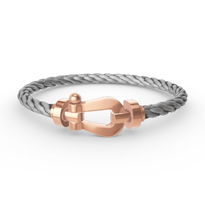 [Love More]FORCE LARGE HORSESHOE NO DIAMOND BRACELET ROSE GOLD