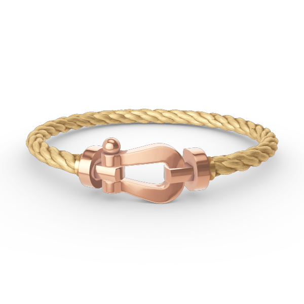 [Love More]FORCE LARGE HORSESHOE NO DIAMOND BRACELET ROSE GOLD