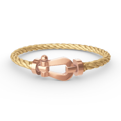 [Love More]FORCE LARGE HORSESHOE NO DIAMOND BRACELET ROSE GOLD