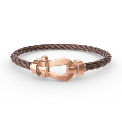 [Love More]FORCE LARGE HORSESHOE NO DIAMOND BRACELET ROSE GOLD