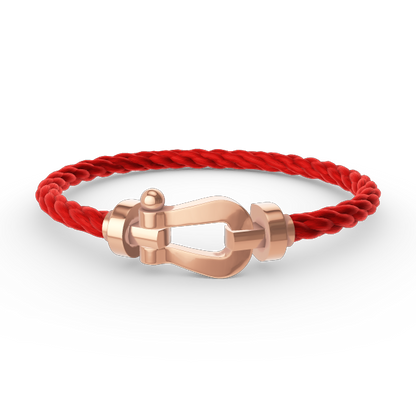 [Love More]FORCE LARGE HORSESHOE NO DIAMOND BRACELET ROSE GOLD