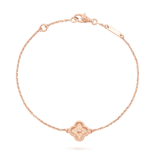 [Love More]CLOVER SINGLE FLOWER BRACELET