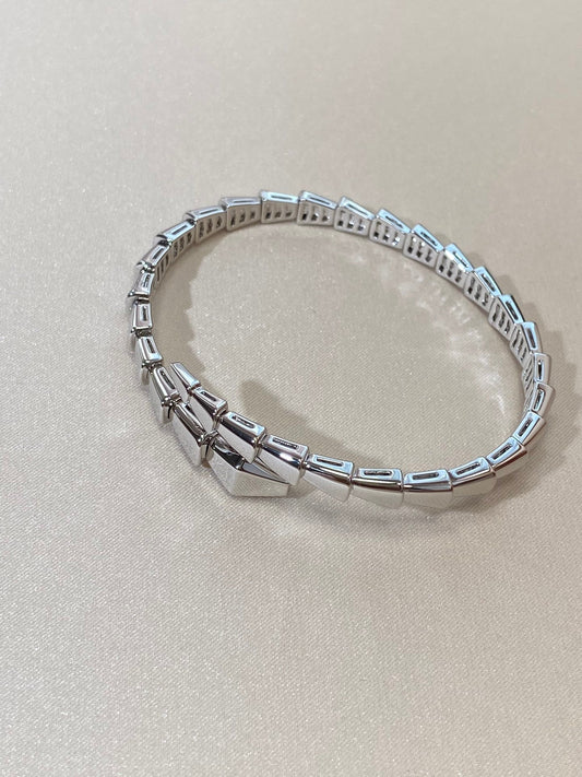 [Love More]SERPENTI VIPER SILVER BRACELET