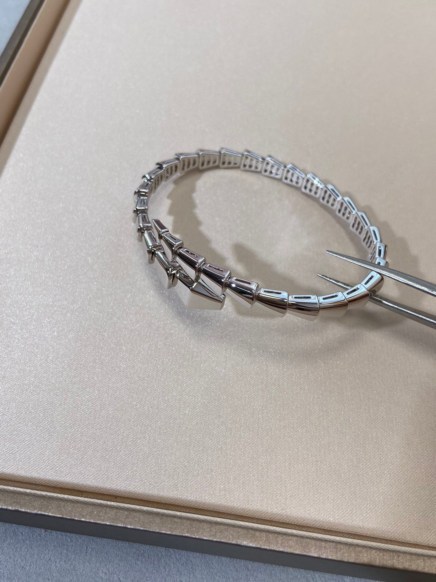 [Love More]SERPENTI VIPER SILVER BRACELET