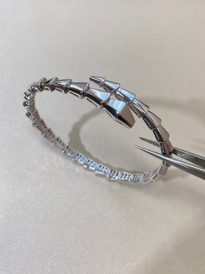 [Love More]SERPENTI VIPER SILVER BRACELET