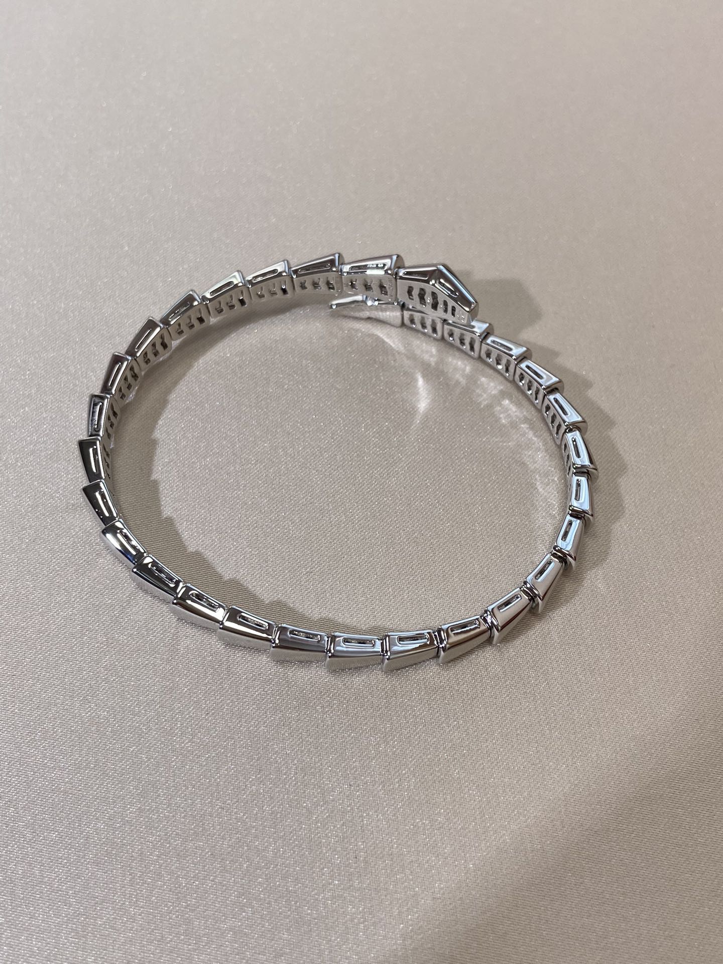 [Love More]SERPENTI VIPER SILVER BRACELET