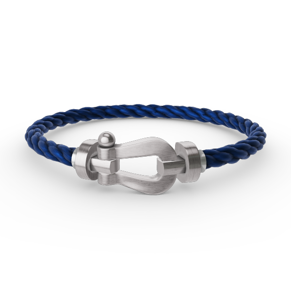 [Love More]FORCE LARGE HORSESHOE NO DIAMOND BRACELET SILVER