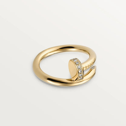 [Love More]JUSTE RING 2.65MM GOLD DIAMOND